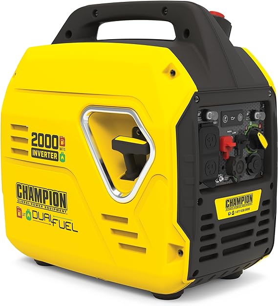 Champion Power Equipment 100402 2000-Watt Dual Fuel Inverter Generator,Parallel Ready