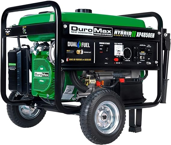 DuroMax XP4850EH dual fuel Generator