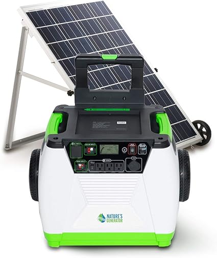 Nature's Generator 1800W Solar Powered Generator (GOLD System A)