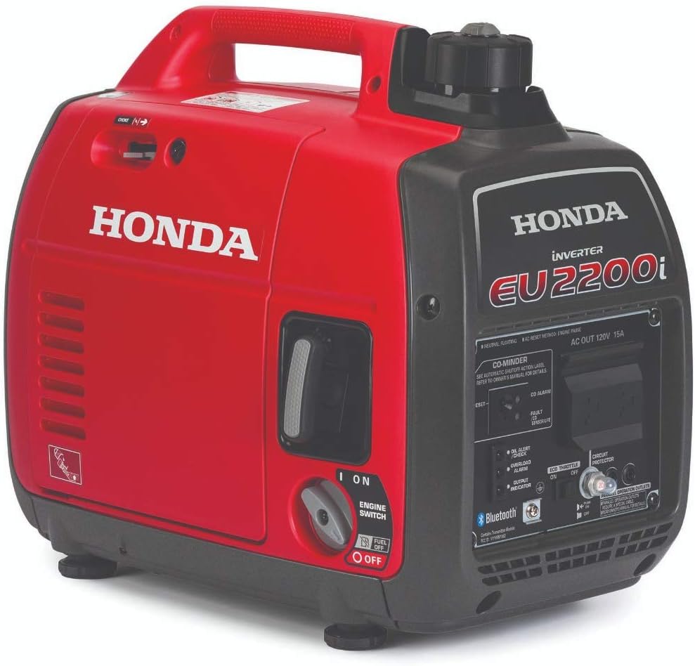 Honda EU2200i 2,200 Watt Portable Inverter Generator with Co-Minder