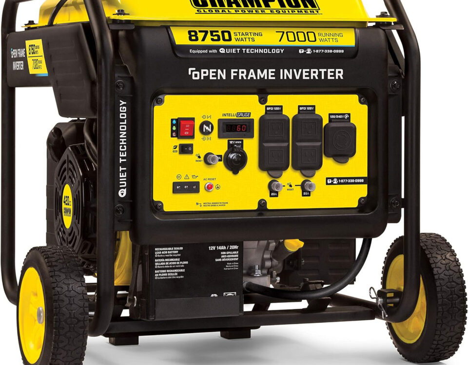 Generator for Home Power with Champion 8750 Inverter Engine