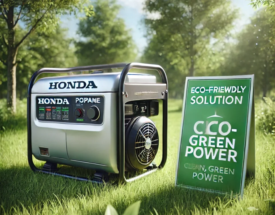 Eco-Friendly Power Solution with Honda Propane Generators