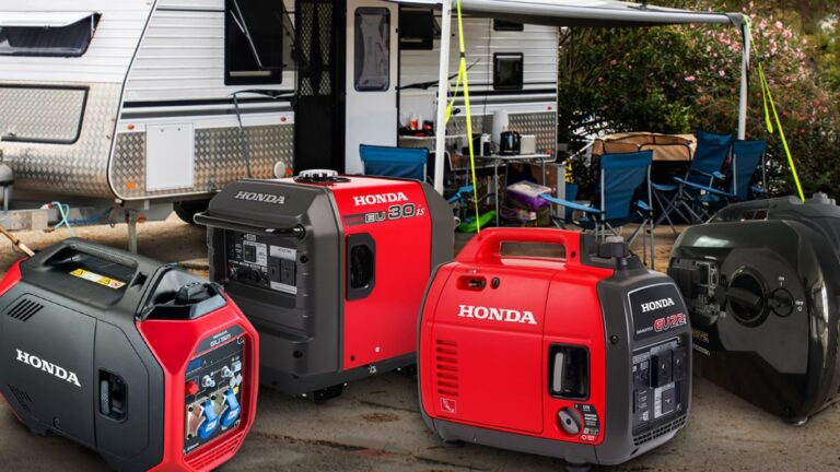 silent generator for your caravan